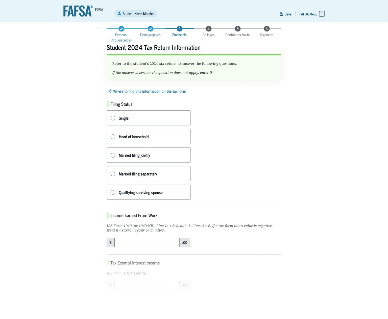 Steps for Students Filling Out the FAFSA® Form – Federal Student Aid
