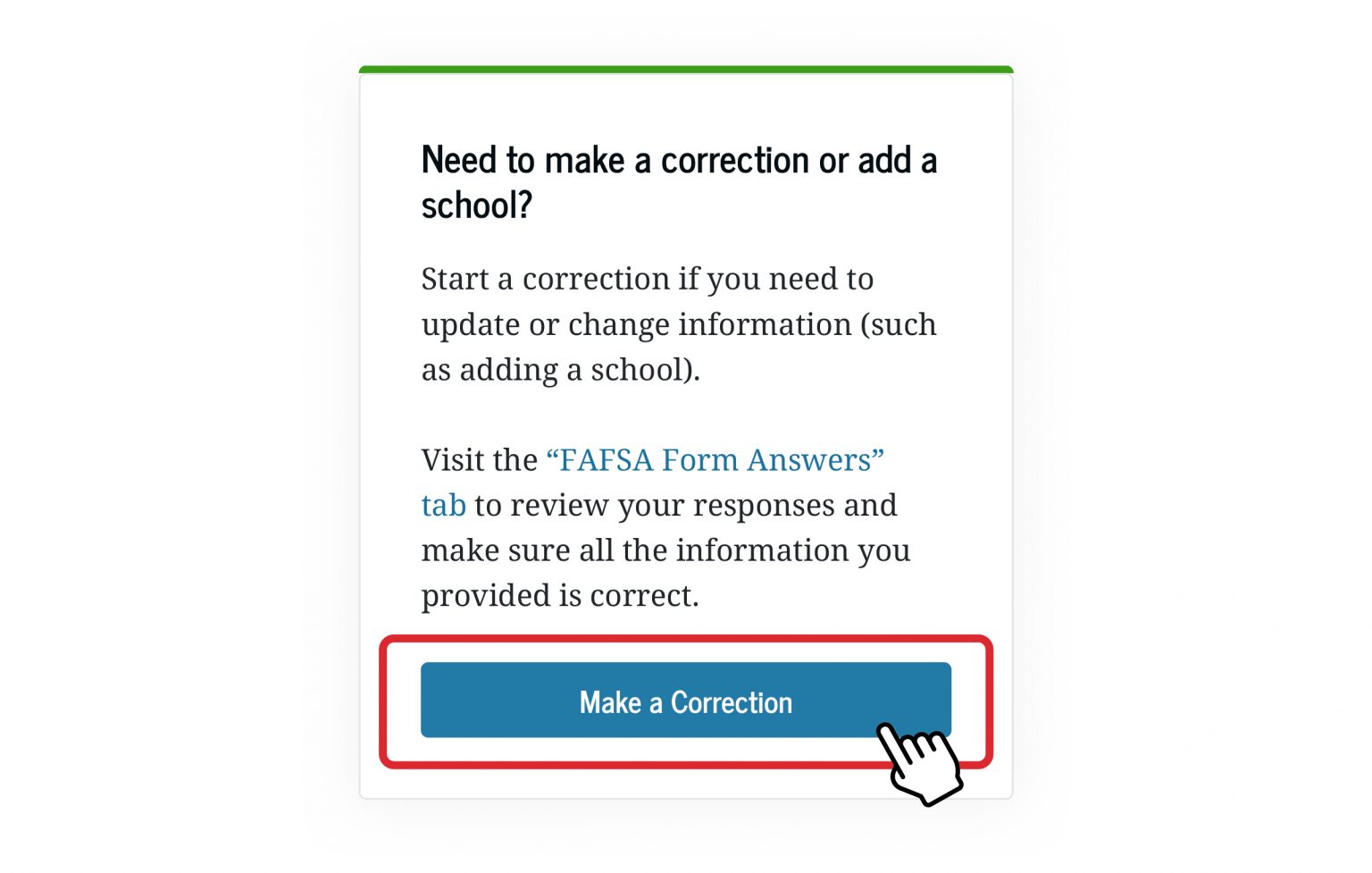 FAFSA Submission Summary: What You Need To Know – Federal Student Aid